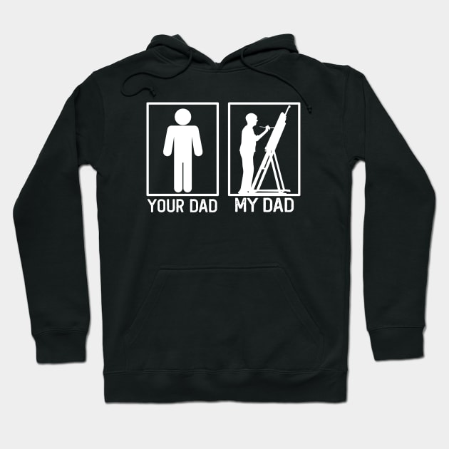 Your Dad vs My Dad Painter Shirt Painter Dad Gift Hoodie by mommyshirts